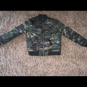 Men’s Camo Bomber Jacket